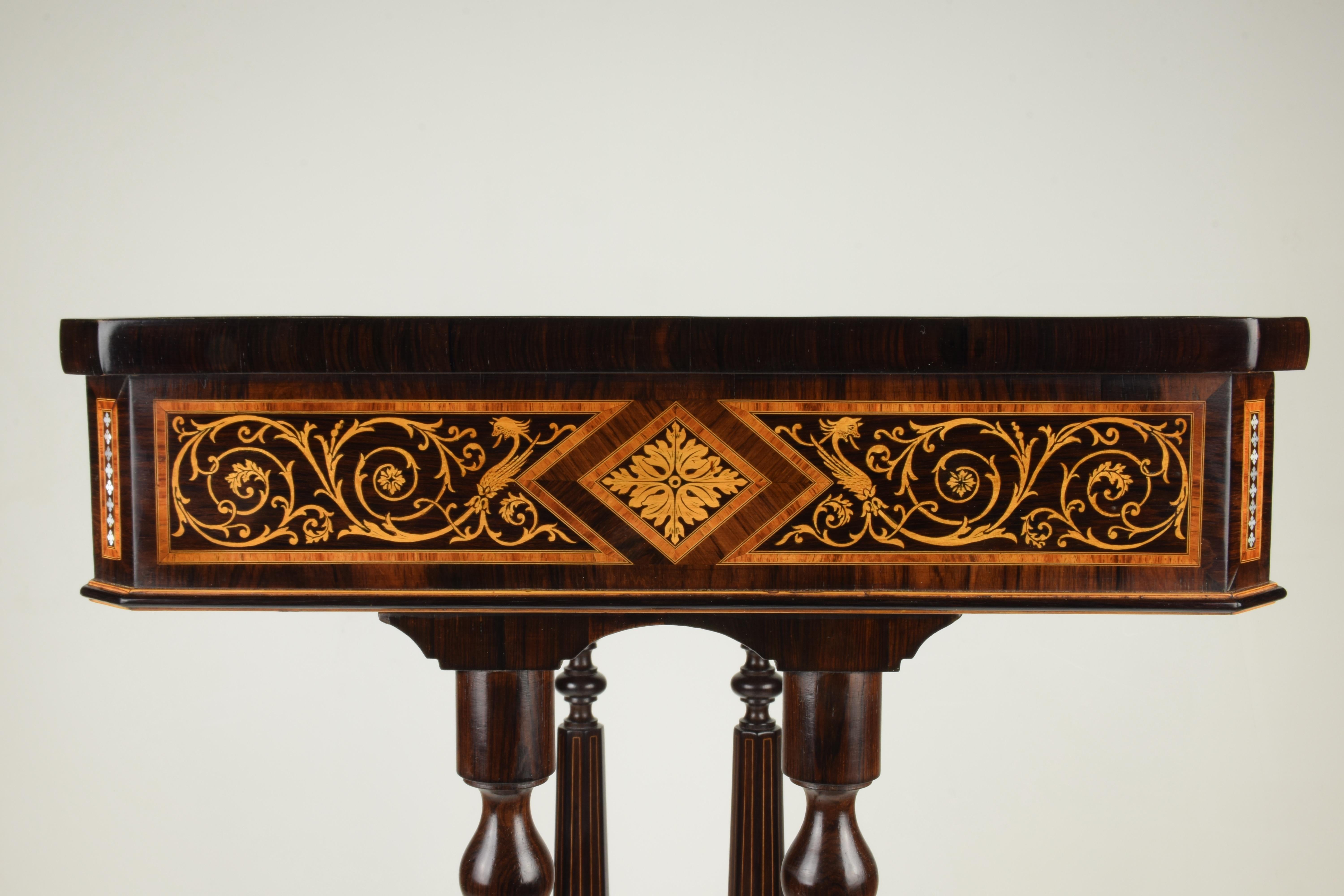 Work Table, Florentine Cabinetry, circa 1850 In Good Condition For Sale In Prato, IT