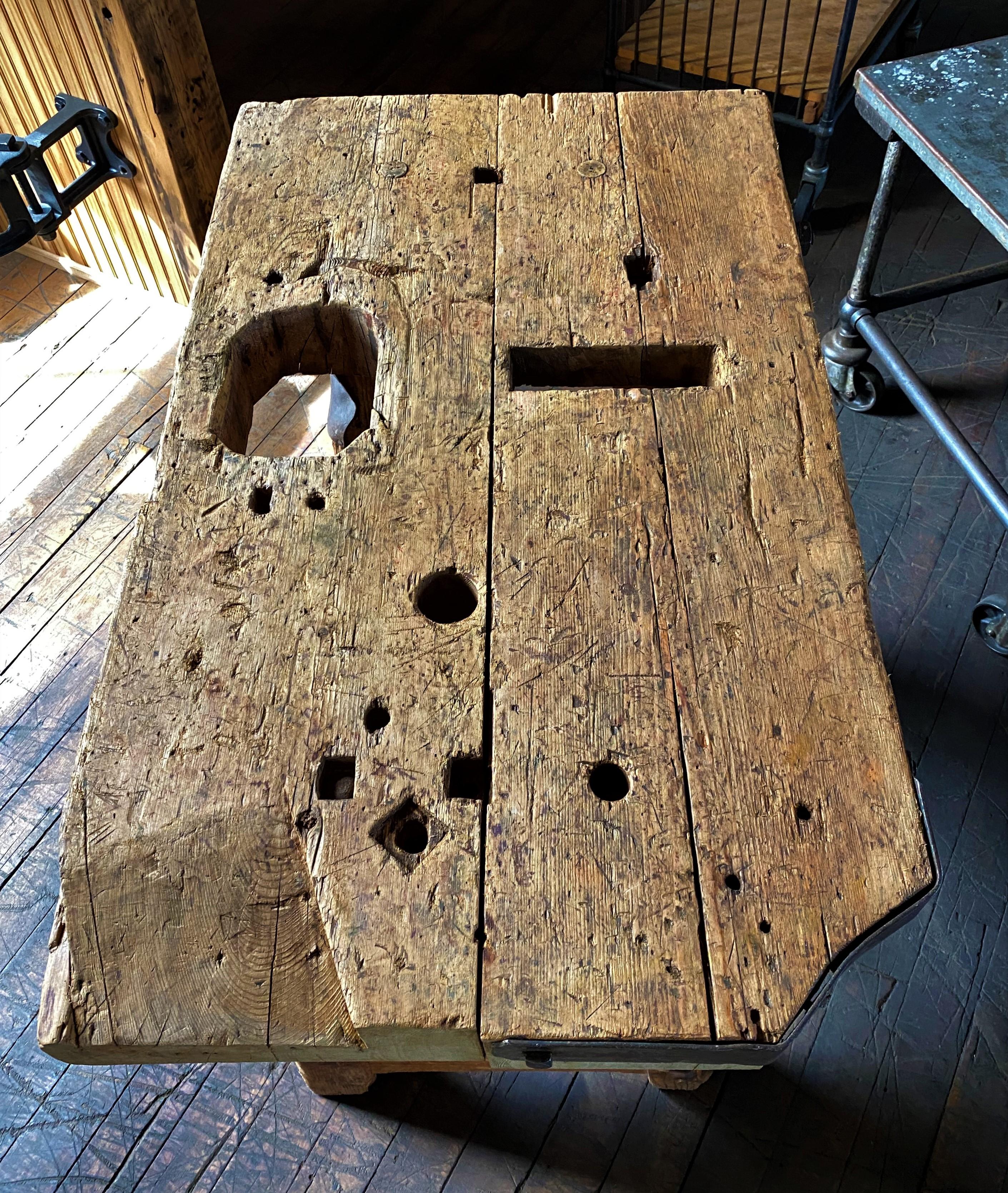 20th Century Work Table / Island For Sale