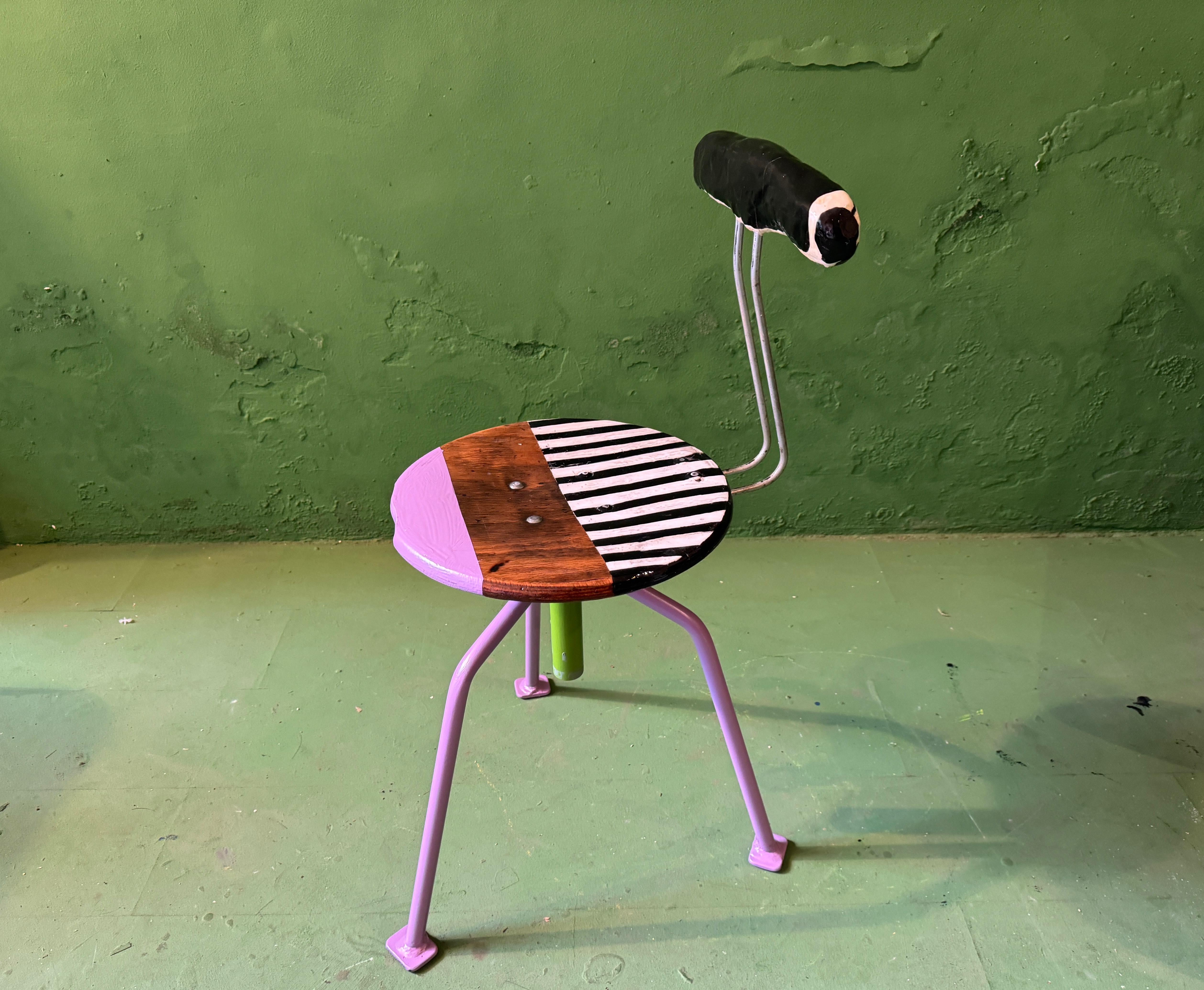 Workchair working class hero by Markus Friedrich Staab In Good Condition For Sale In Frankfurt am Main, DE