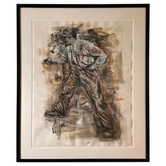 “Worker” art by Michael K Paxton