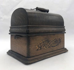 Handgefertigte Edison Standard Zylinder Phonograph-Armbanduhr aus dem Jahr 1903