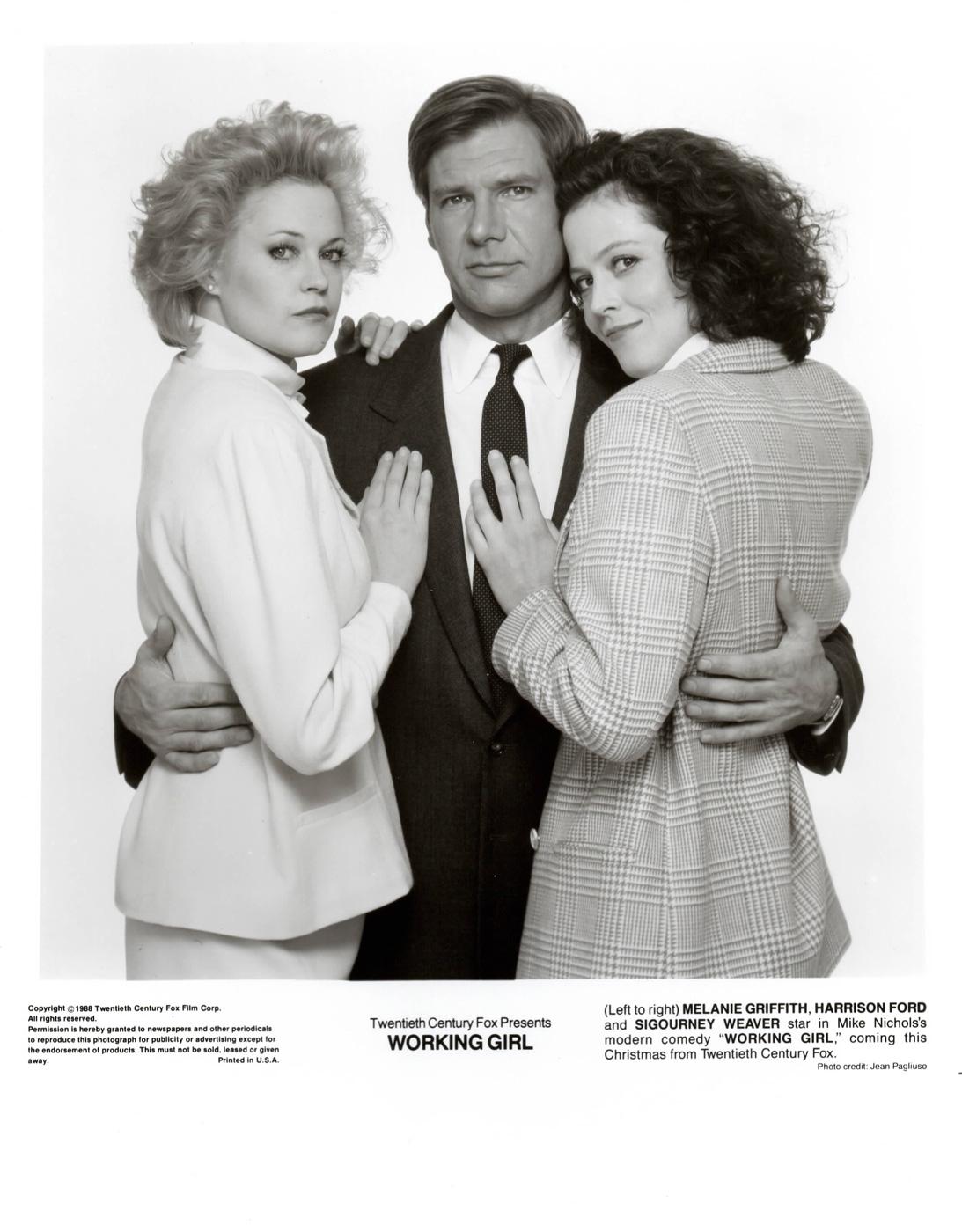WORKING GIRL (1990)  Publicity Film Still  FRAMED In Good Condition For Sale In Bath, Somerset
