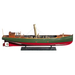 Working Model of a Steam Launch Circa 1920