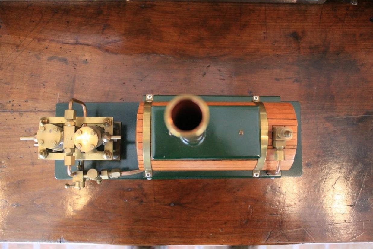 British Working Model of a Steam Launch For Sale