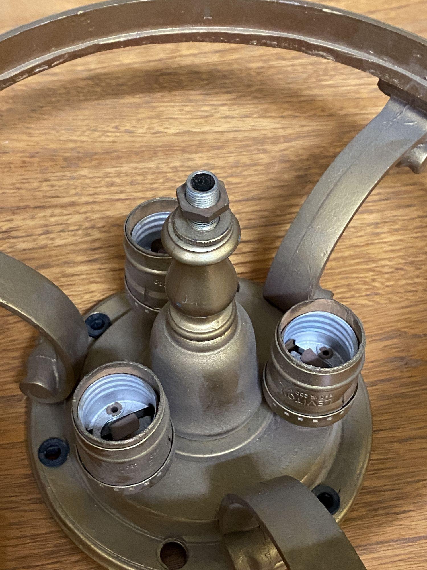 American Working Screen Used Ceiling Light Prop From 1997 Titanic For Sale