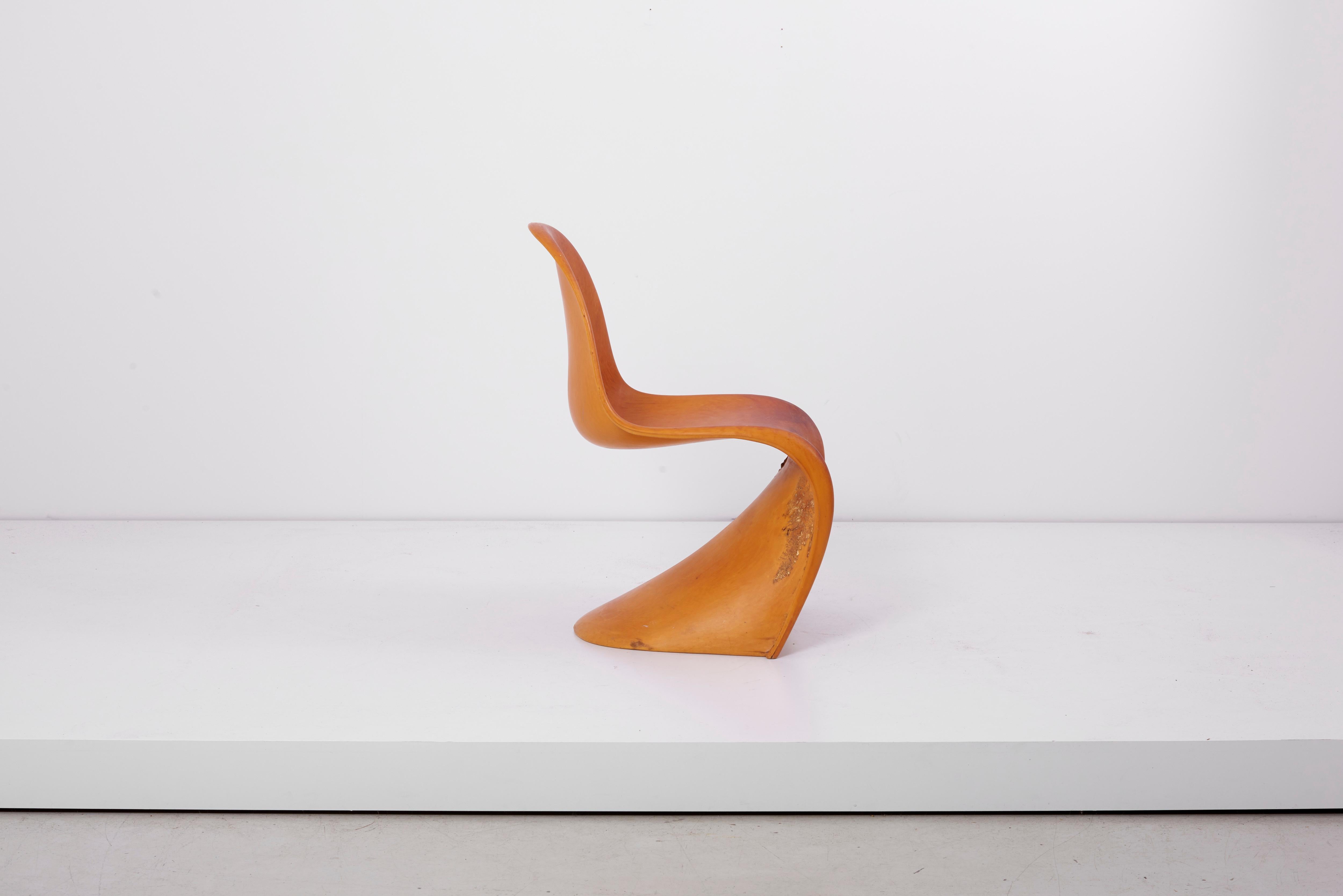 Mid-20th Century Workpiece of the Panton Chair by Verner Panton for Vitra, Germany, circa 1968