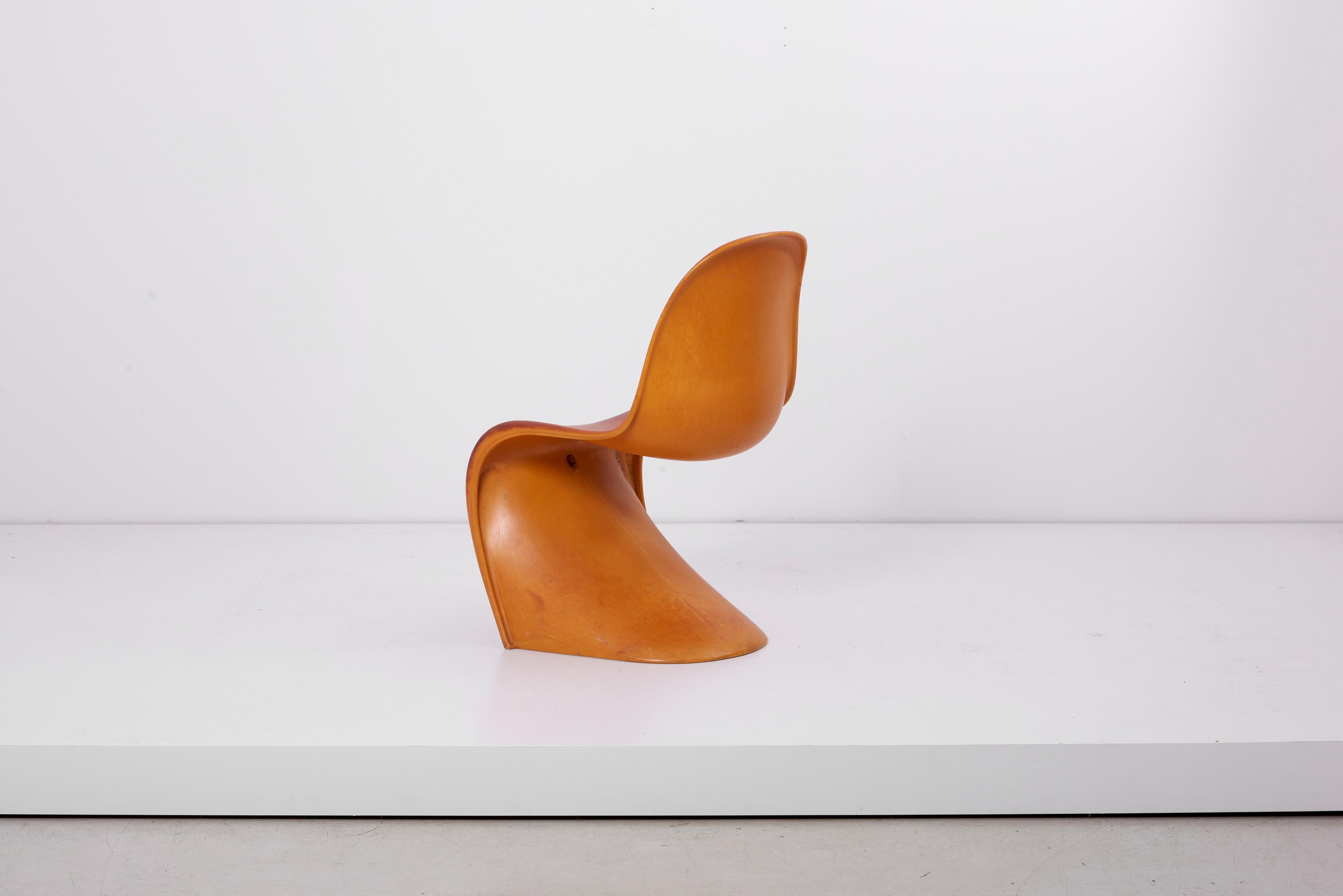 Workpiece of the Panton Chair by Verner Panton for Vitra, Germany, circa 1968 2