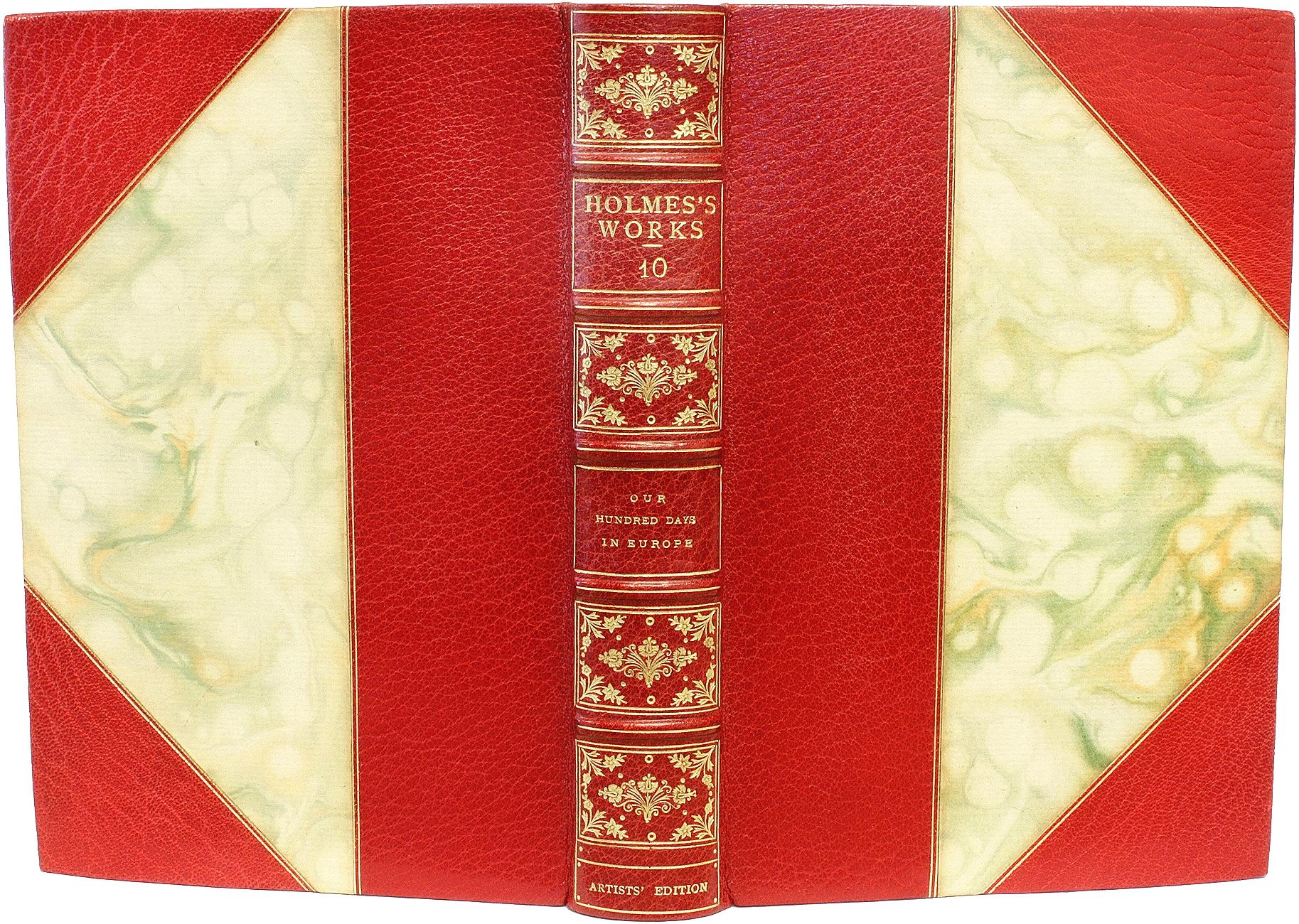 Obras, vida y cartas de Oliver Wendell Holmes. ARTISTAS ED CON UN ALS VOLCADO Fines del siglo XIX en venta