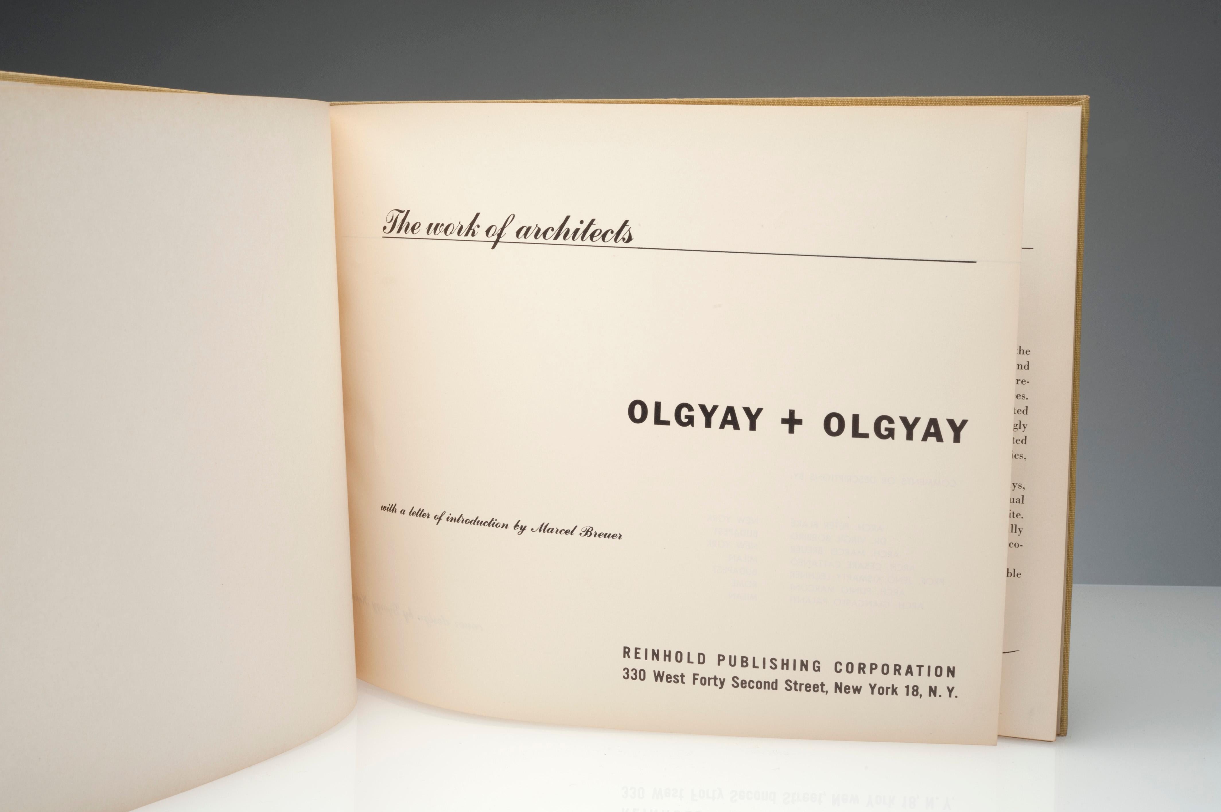 Mid-20th Century Works of Architects Olgyay and Olgyay Modern Hungarian Architecture, 1948
