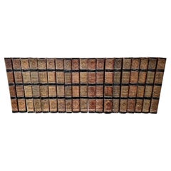 Œuvres de Jonathan Swift dans 19 volumes reliés en cuir