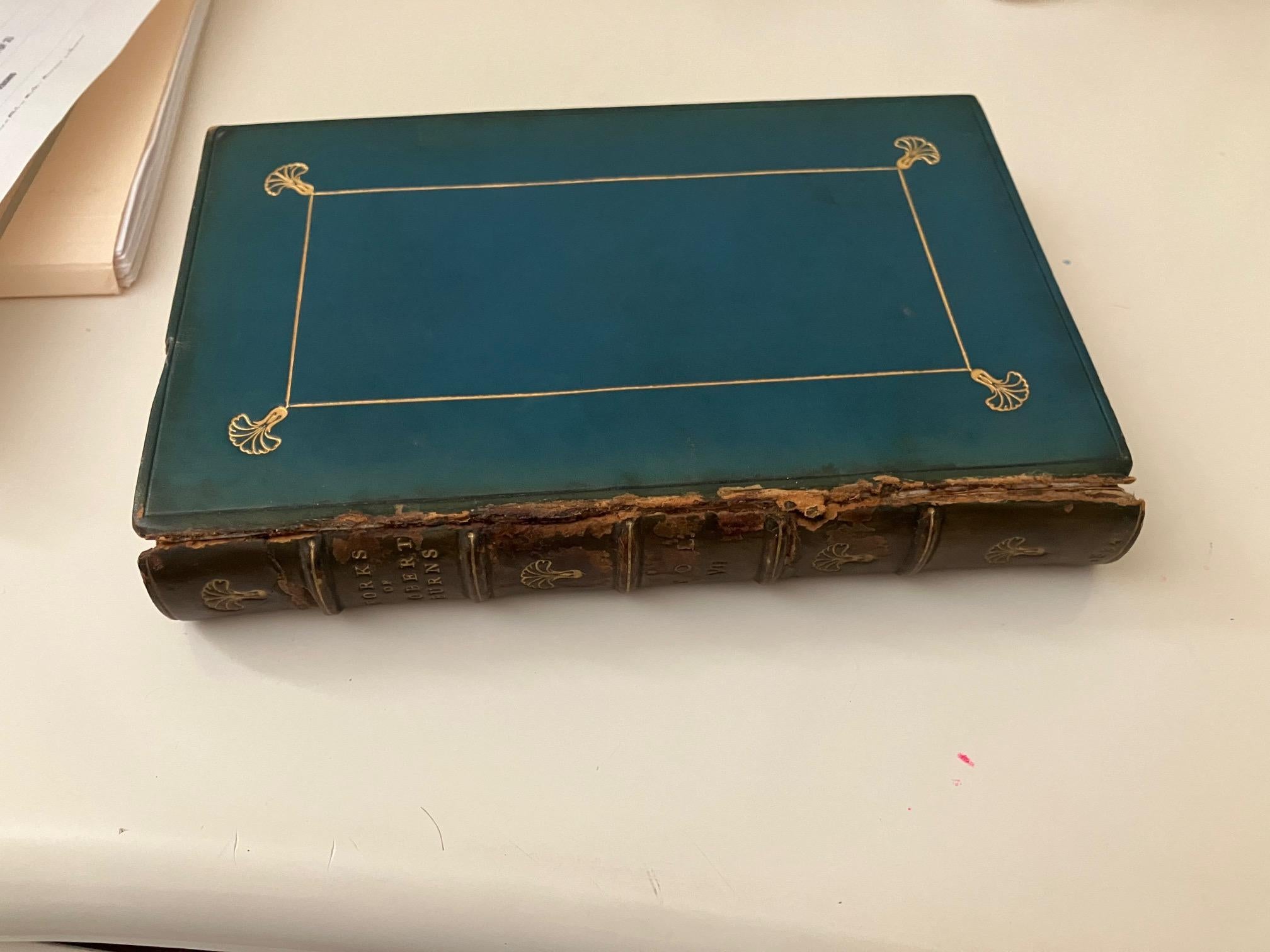 Mid-19th Century Works of Robert Burns 1834 For Sale