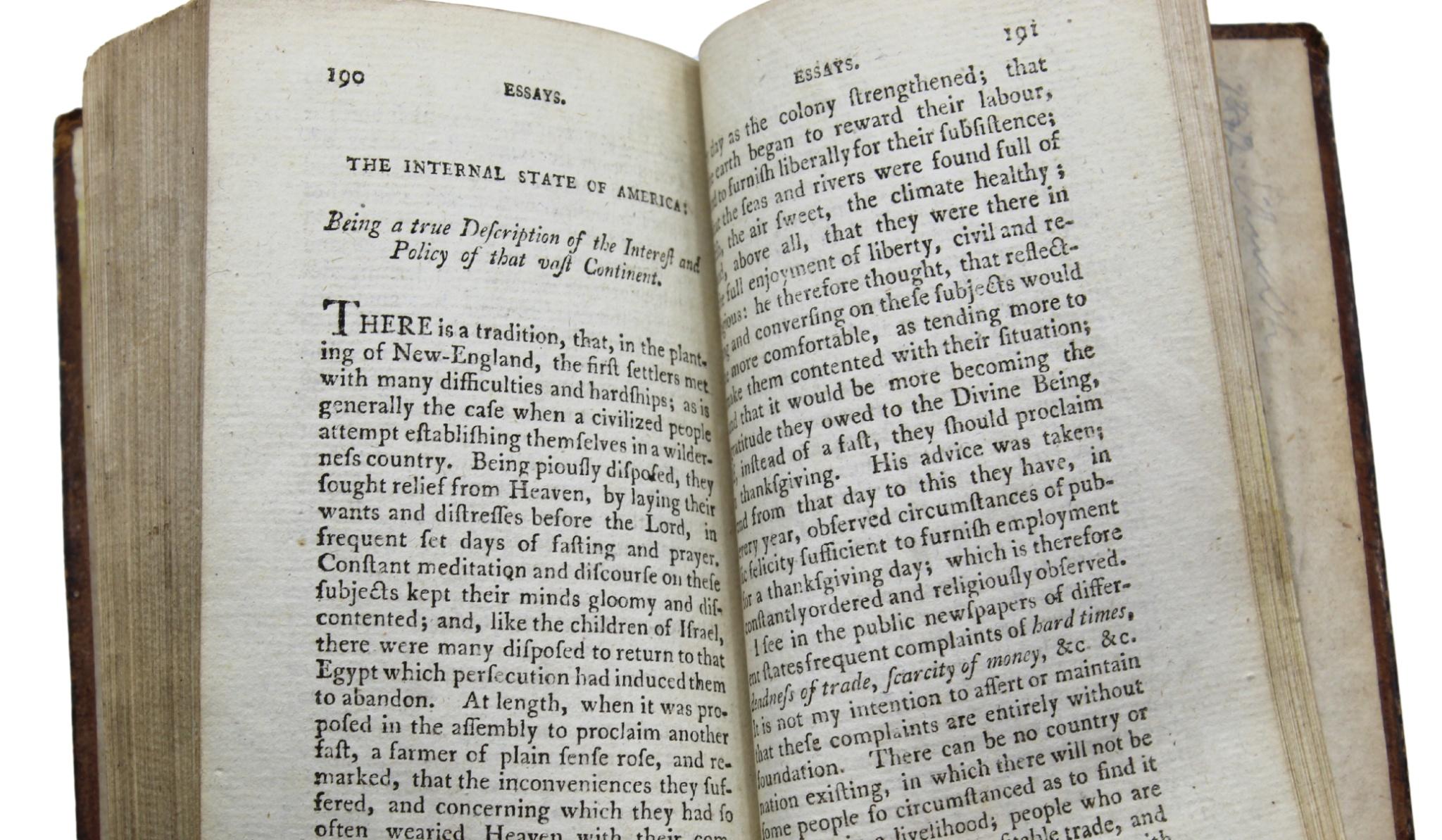 Works of the Late Doctor Benjamin Franklin, With Essays, in Two Volumes, 1796 For Sale 8