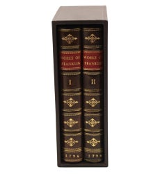 Opere del defunto dottor Benjamin Franklin, con saggi, in due volumi, 1796