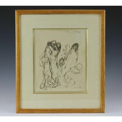 Œuvres sur papier figuratif de Théophile Alexandre Steinlen