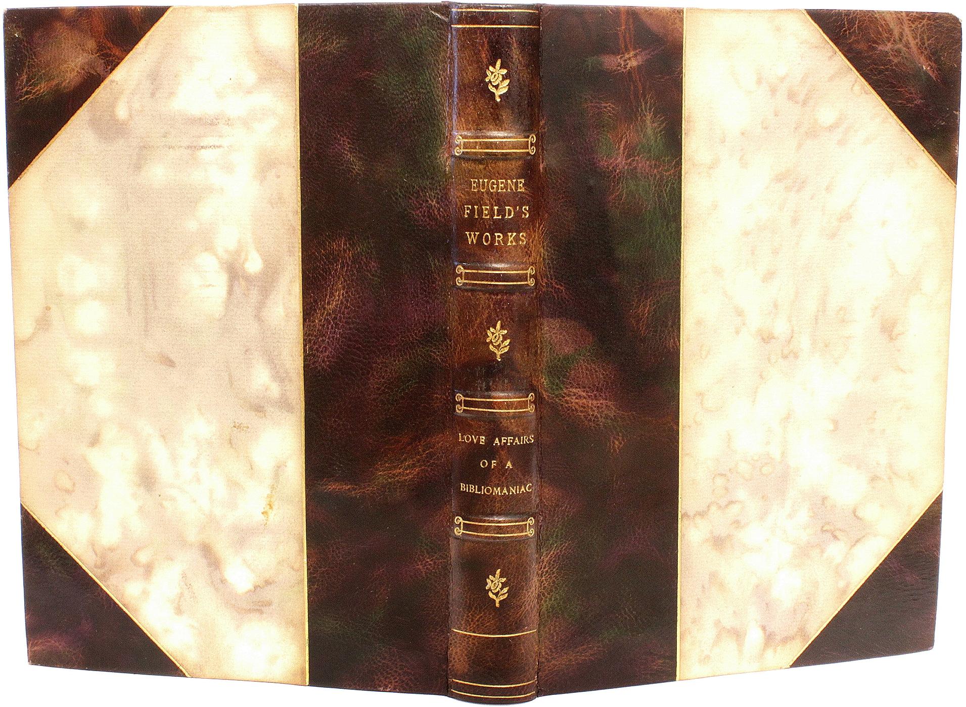 Late 19th Century Works, Writings in Prose & Verse, of Eugene Field - 12 vols. - IN A FINE BINDING For Sale