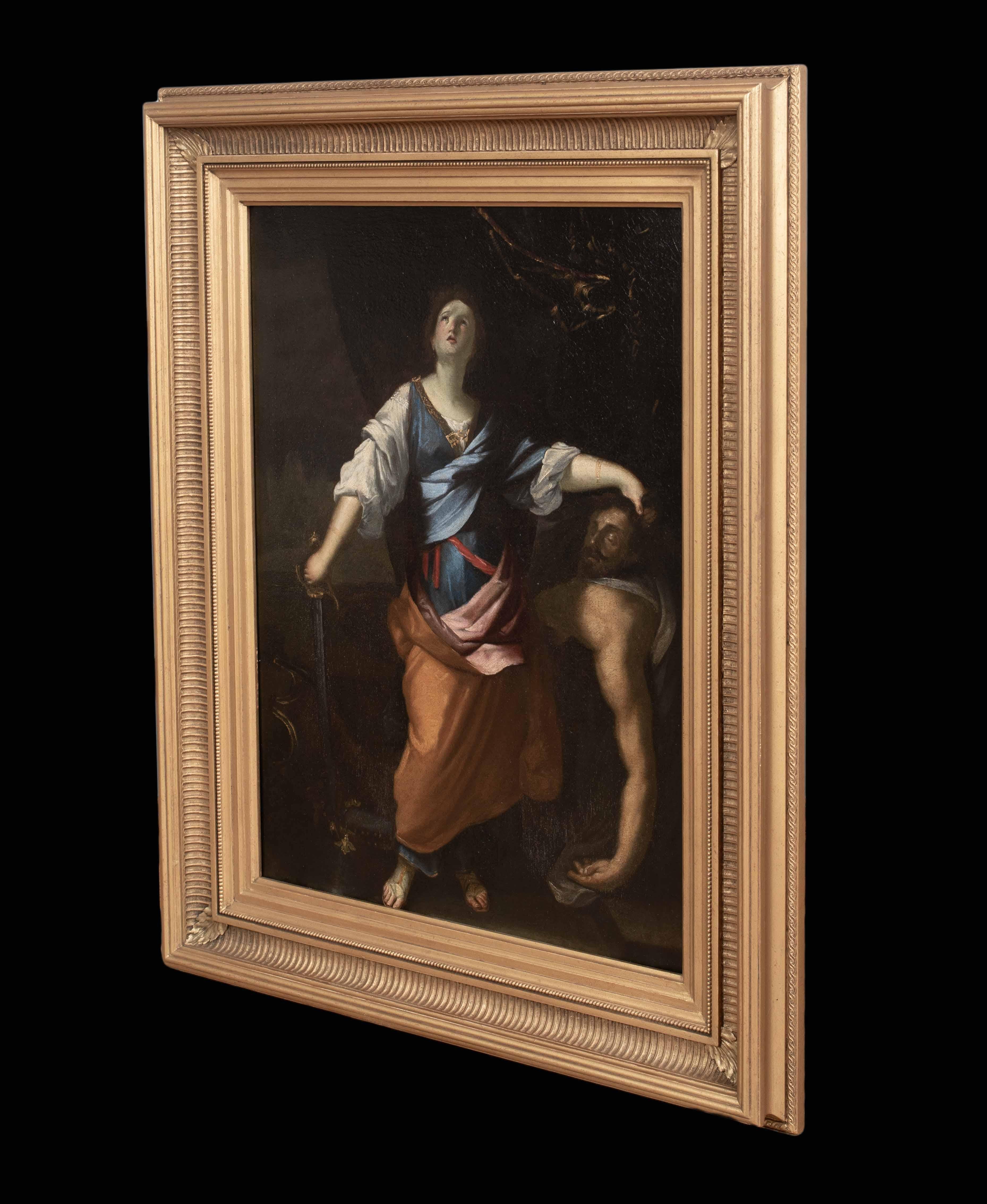 Judith décapitant Holopherne, 17e siècle  École de Carlo MARATTA (1625-1713) en vente 4