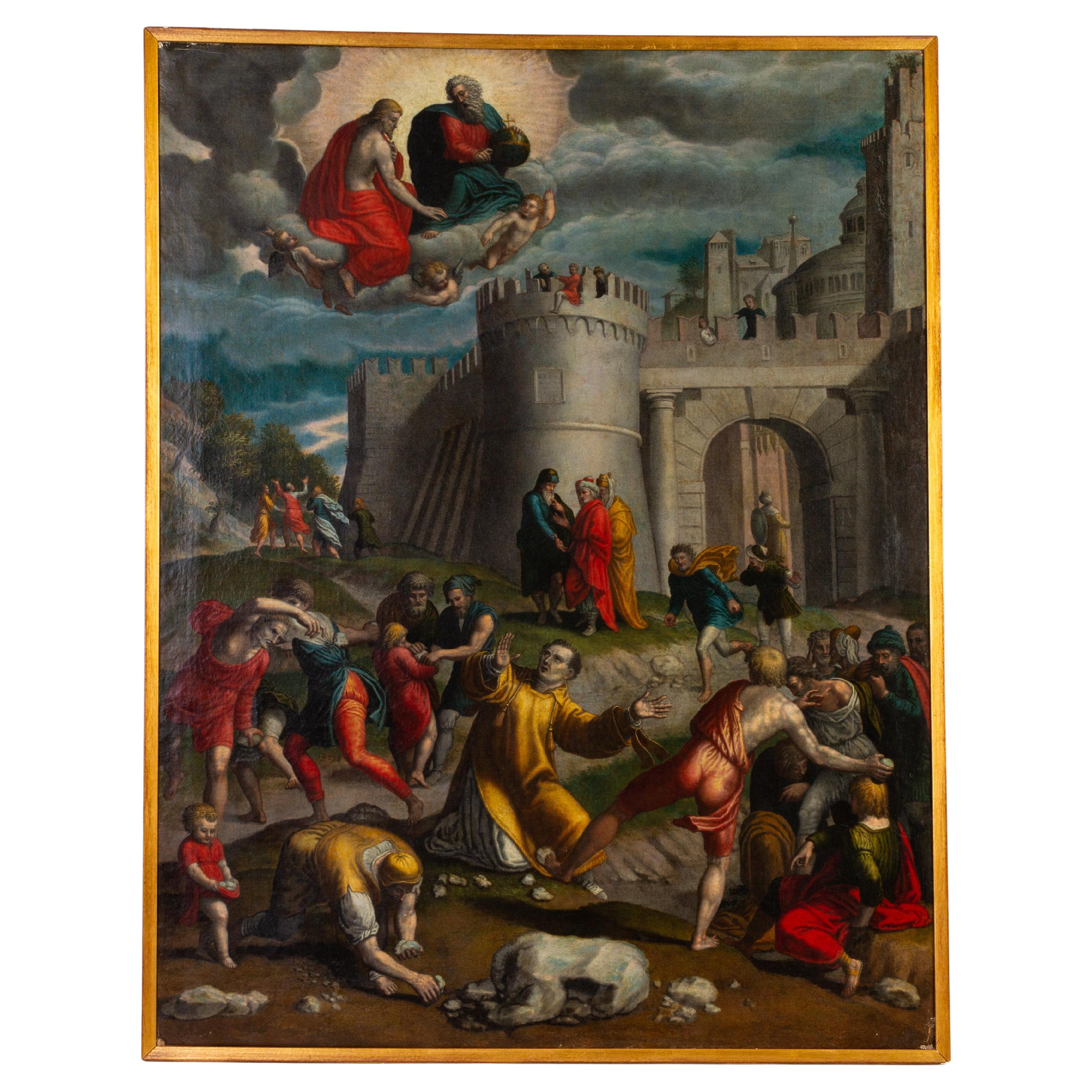Workshop of FRANCESCO GIAMBATTISTA DA PONTE (Bassano 1549-1592 Venice) Painting For Sale
