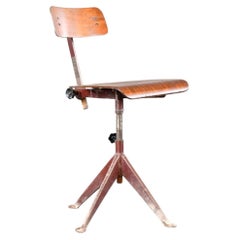 Workstation Chair By Experfi Paris Attributed to Jean Prouvé