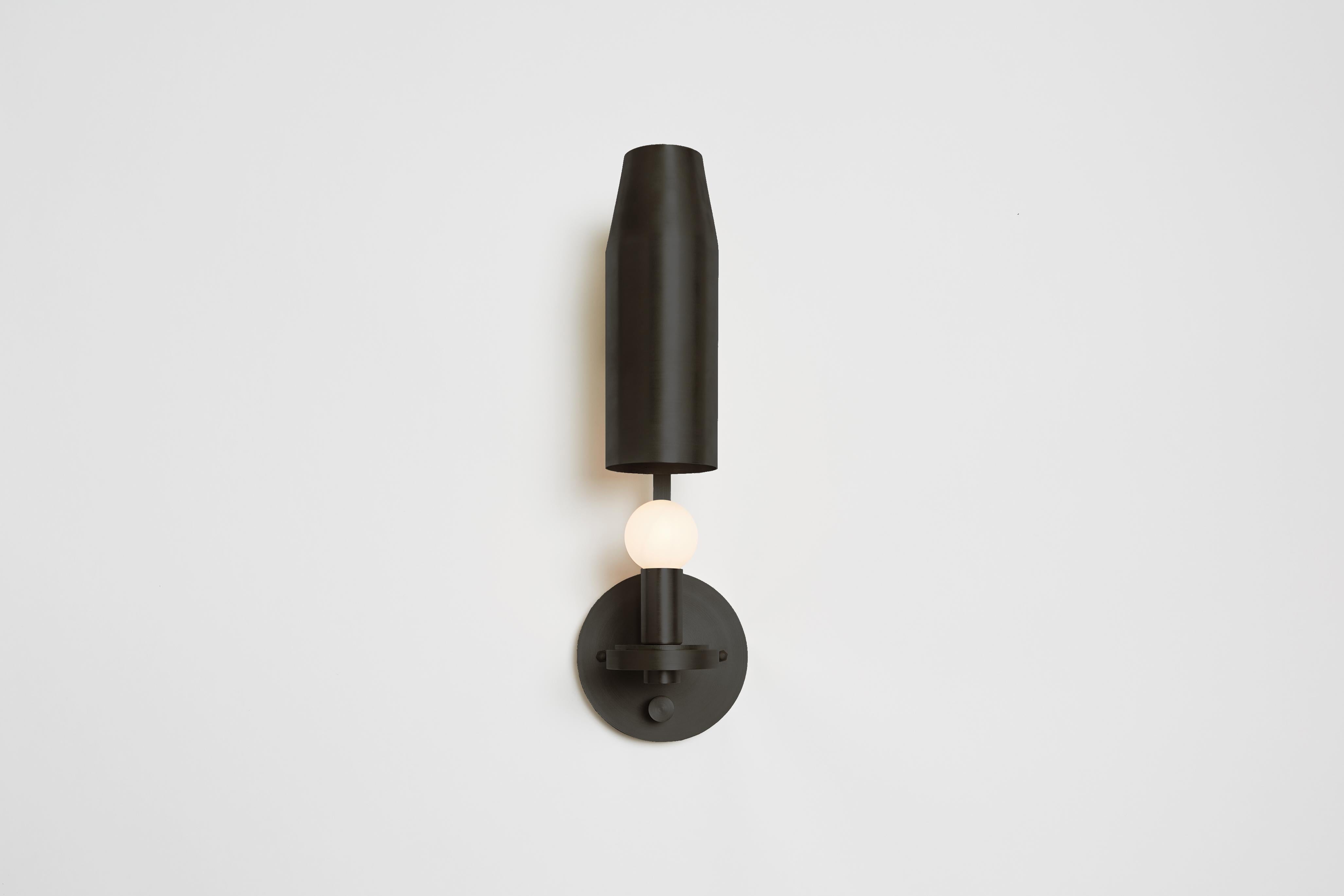 Workstead Sconce da camera in nichel spazzolato in vendita 1