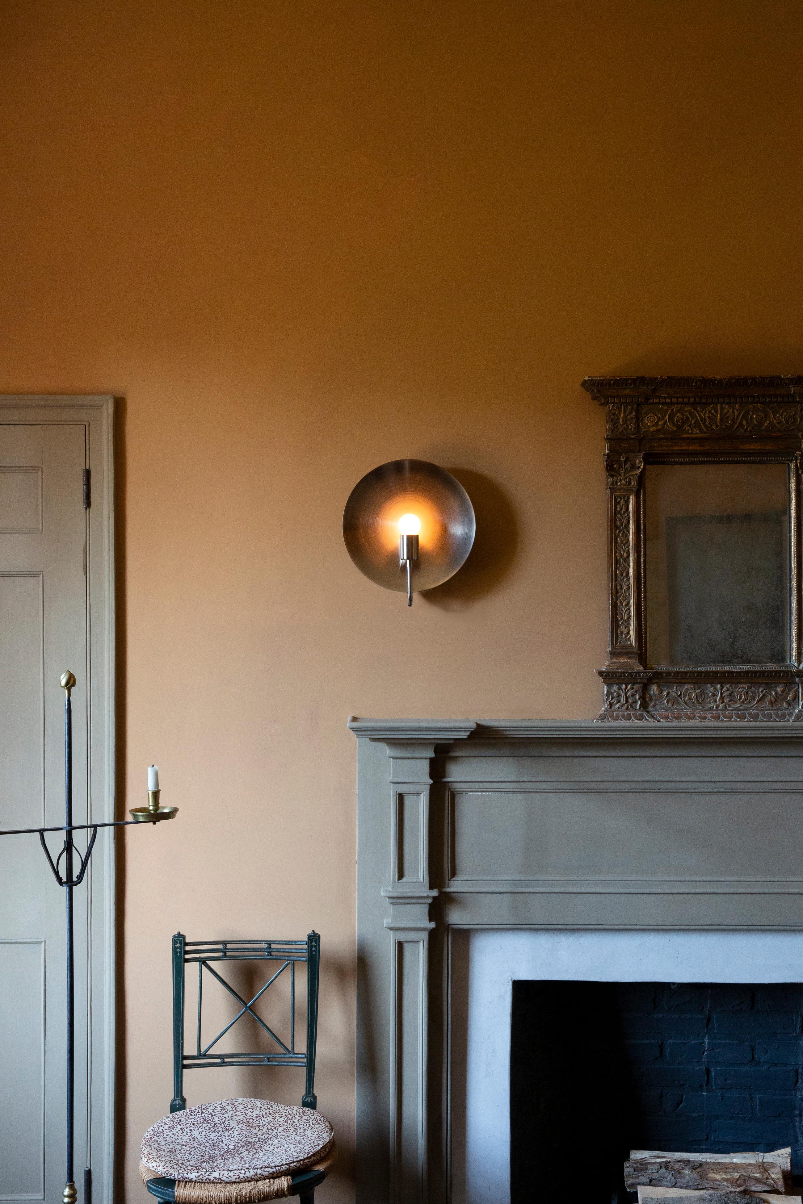 Workstead Helios ADA Sconce in Hand Finished Bronze In New Condition For Sale In Hudson, NY