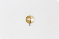 Workstead Orbit ADA Sconce in Hewn Brass