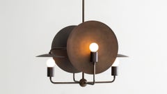 Workstead Orbit Chandelier Hand Finished Bronze
