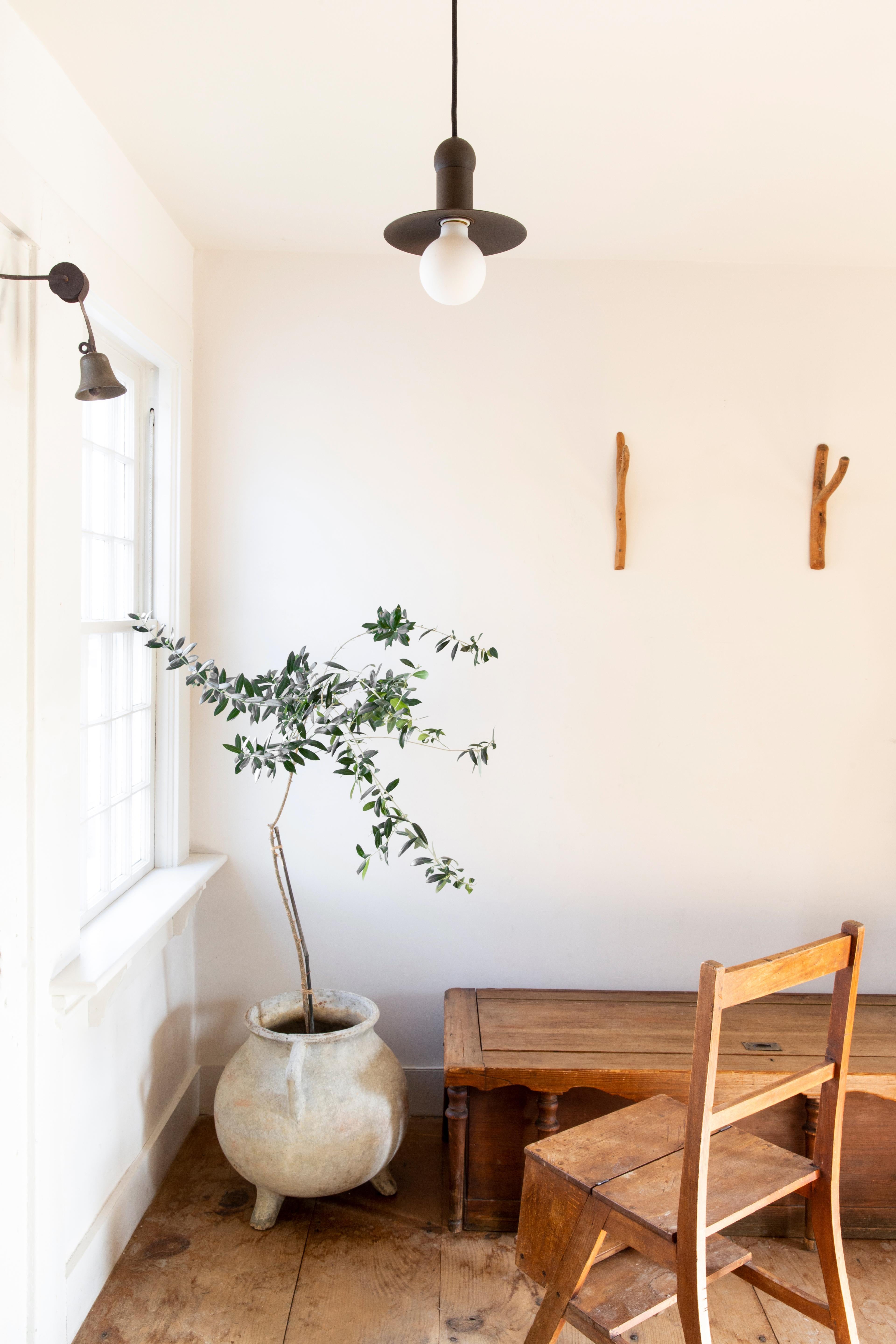 Laiton Pendentif Workstead Orbit Cord en nickel brossé en vente