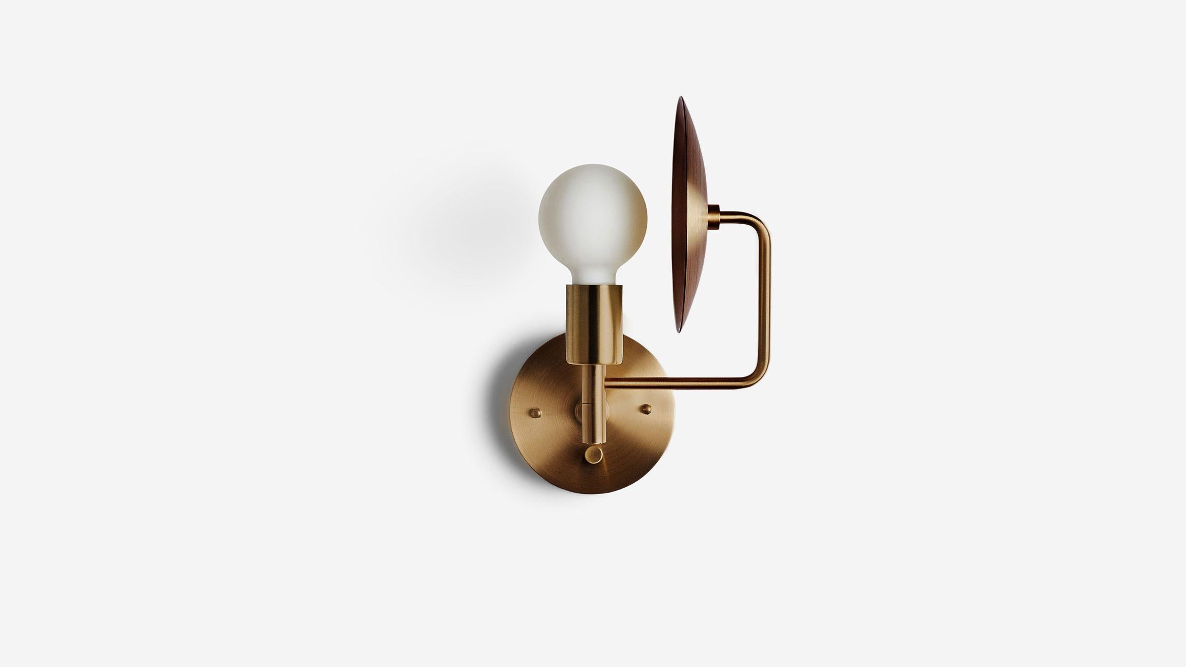 Workstead Orbit Sconce in Hand Finished Bronze en venta 5