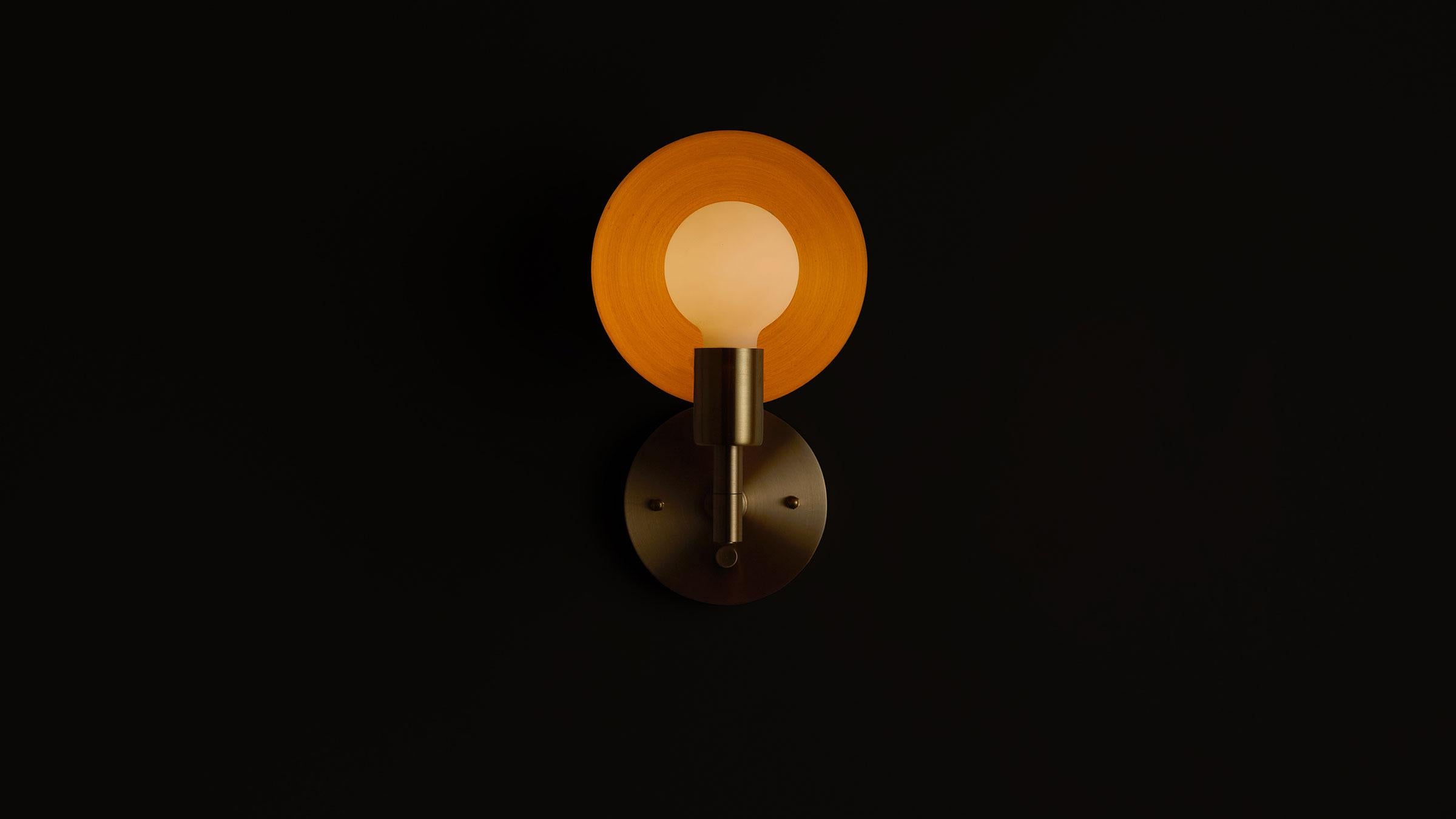 Workstead Orbit Sconce in Hand Finished Bronze en venta 2