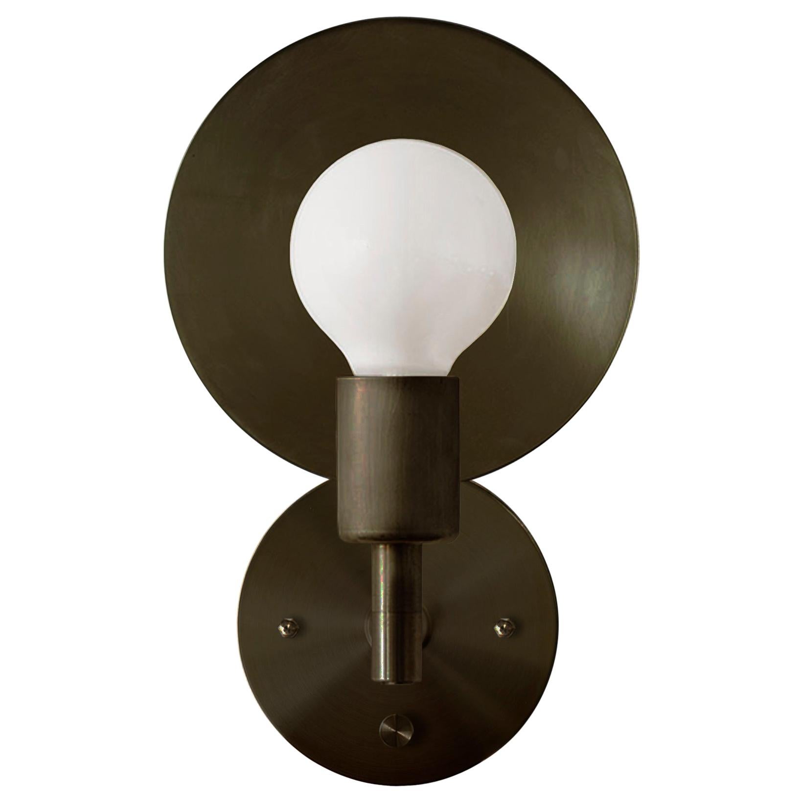 Workstead Orbit Sconce in Hand Finished Bronze