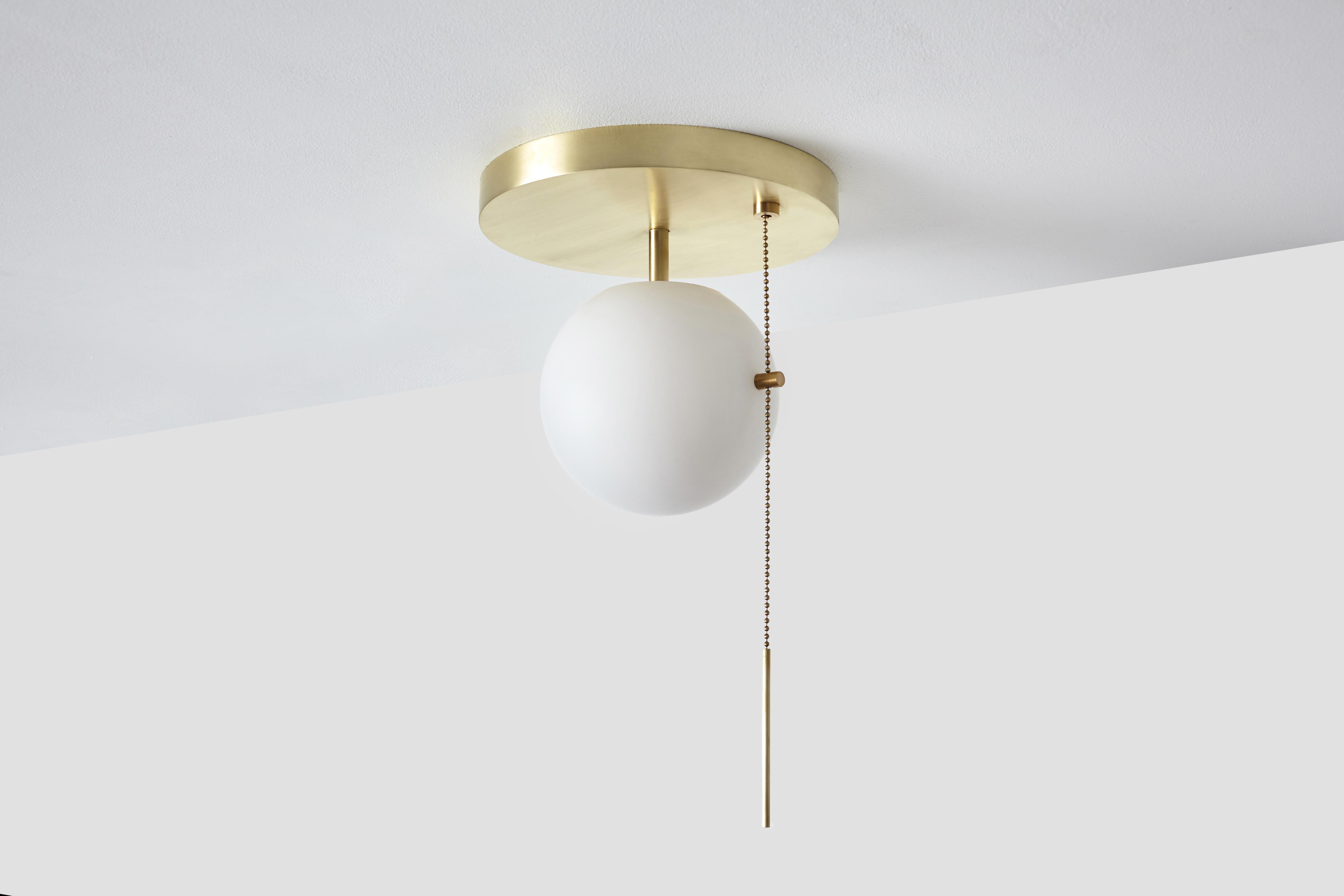 Workstead Signal, suspension et affleurant en bronze fini à la main en vente 3