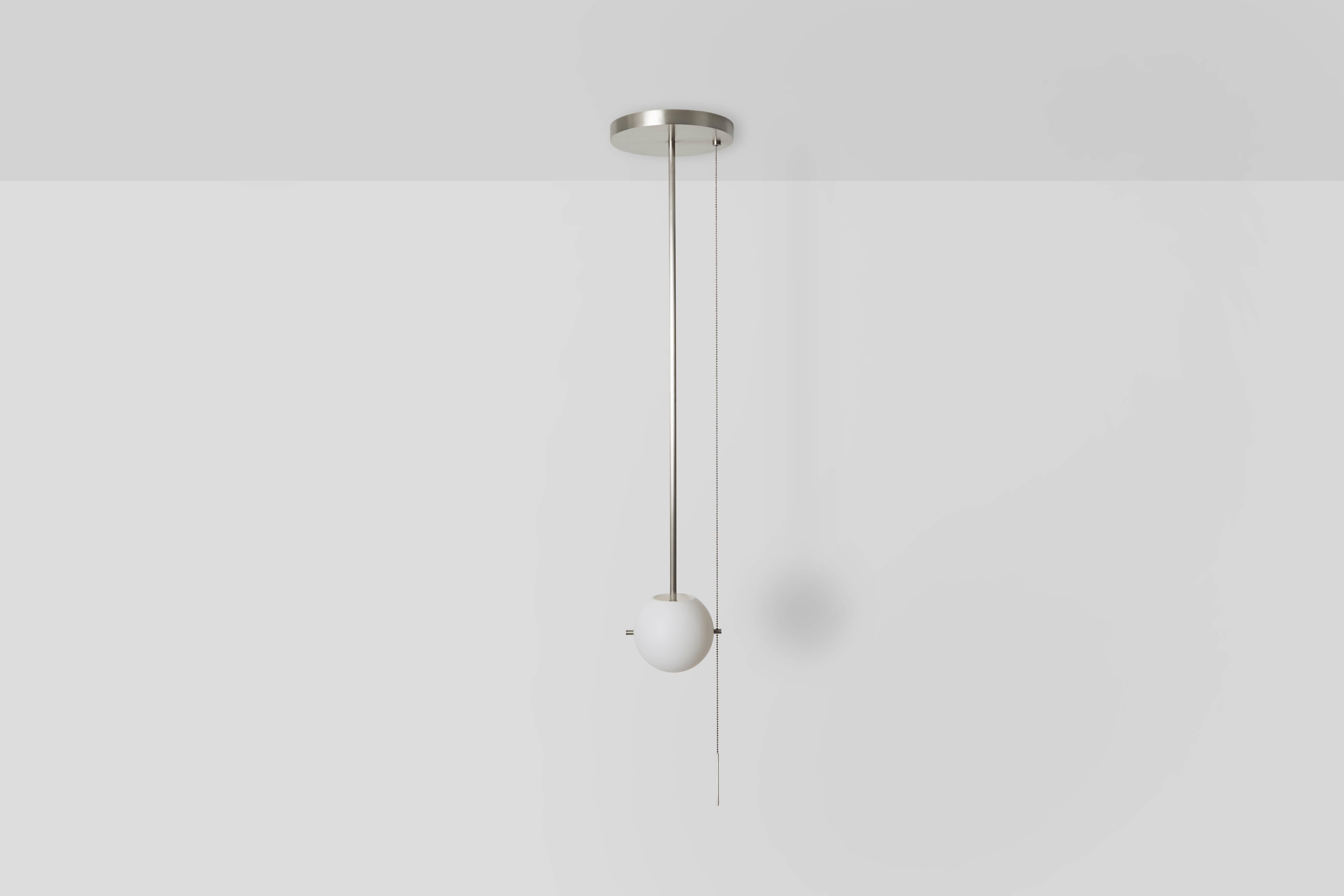 Américain Workstead Signal Pendant / Flush Mount in Nickel 48