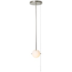 Workstead Signal Pendant / Flush Mount in Nickel 48" OAH