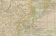 World Antique Map c.1888 – Rand McNally, Continents & Territories