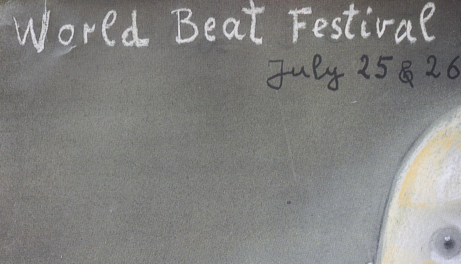 Mid-Century Modern World Beat 1997 Festival Poster