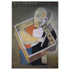 Affiche du Festival World Beat, 1997