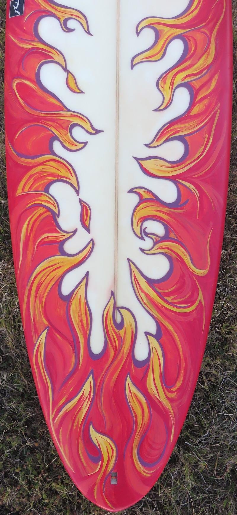 American World Champion Derek Ho Personal Surfboard by Rusty Preisendorfer