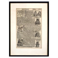 'Cronaca del mondo', 1a edizione, di Schedel & Wolgemut, Nurnberg, 1493