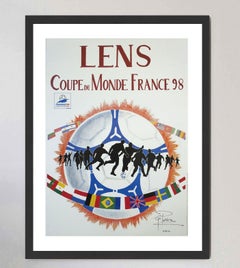 World Cup France '98 Lens Original Poster by G. Pekkler