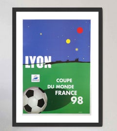 World Cup France '98 Lyon Original Poster