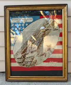 World Fair Chicago Bandana Signed and Dated 1893