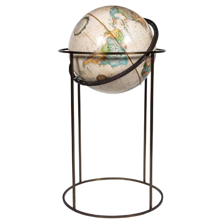 World Globe in the Style of Paul McCobb at 1stDibs
