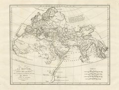 World Known to the Ancients, d'Anville Map for Rollin's Ancient History, 1818