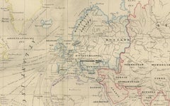 World Map in Mercator’s Projection – Nieuwe Hand-Atlas, Leiden 1876