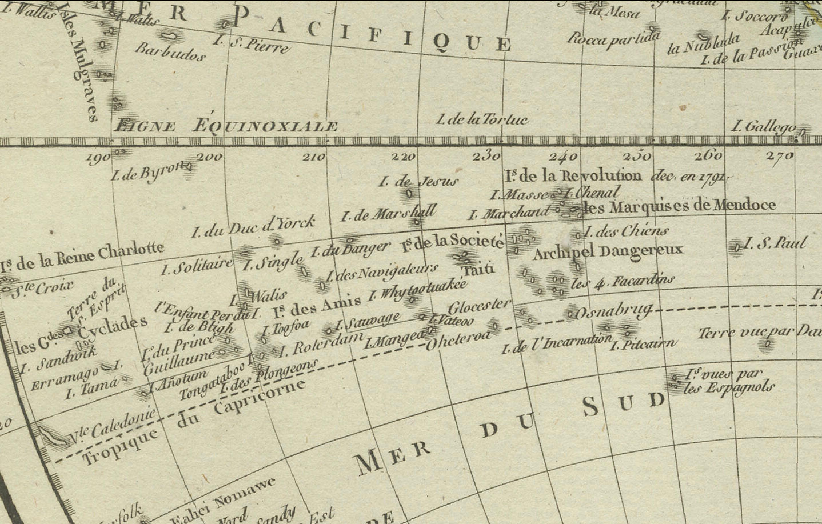 Weltkarte in zwei Hemisphären: Ost und West - Tardieu-Atlas von 1802 im Zustand „Gut“ im Angebot in Langweer, NL