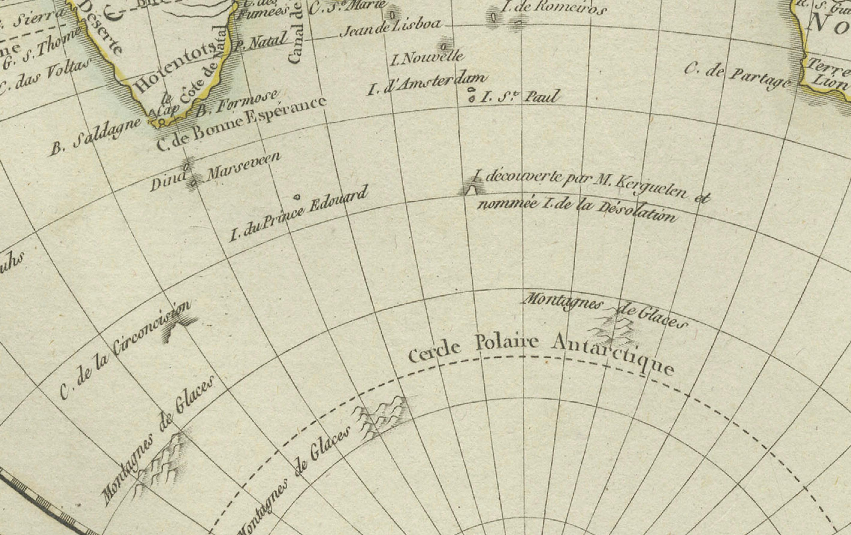 Weltkarte in zwei Hemisphären: Ost und West - Tardieu-Atlas von 1802 (Frühes 19. Jahrhundert) im Angebot