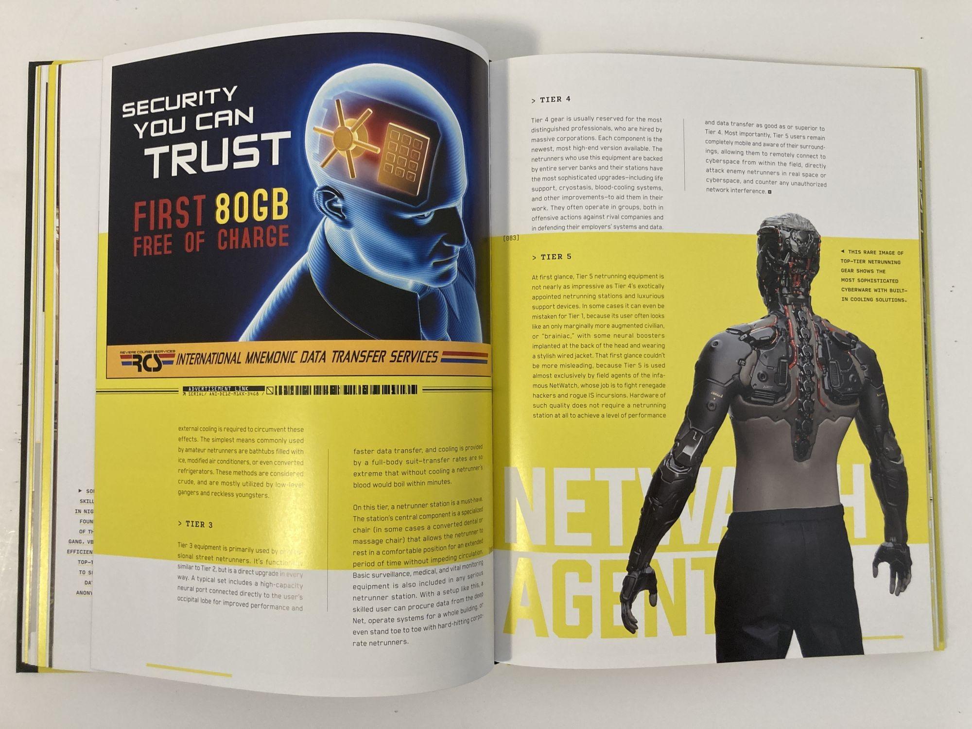 Livre comique « World of Cyberpunk 2077 HC De Luxe » publié en juillet 2020 par D en vente 10