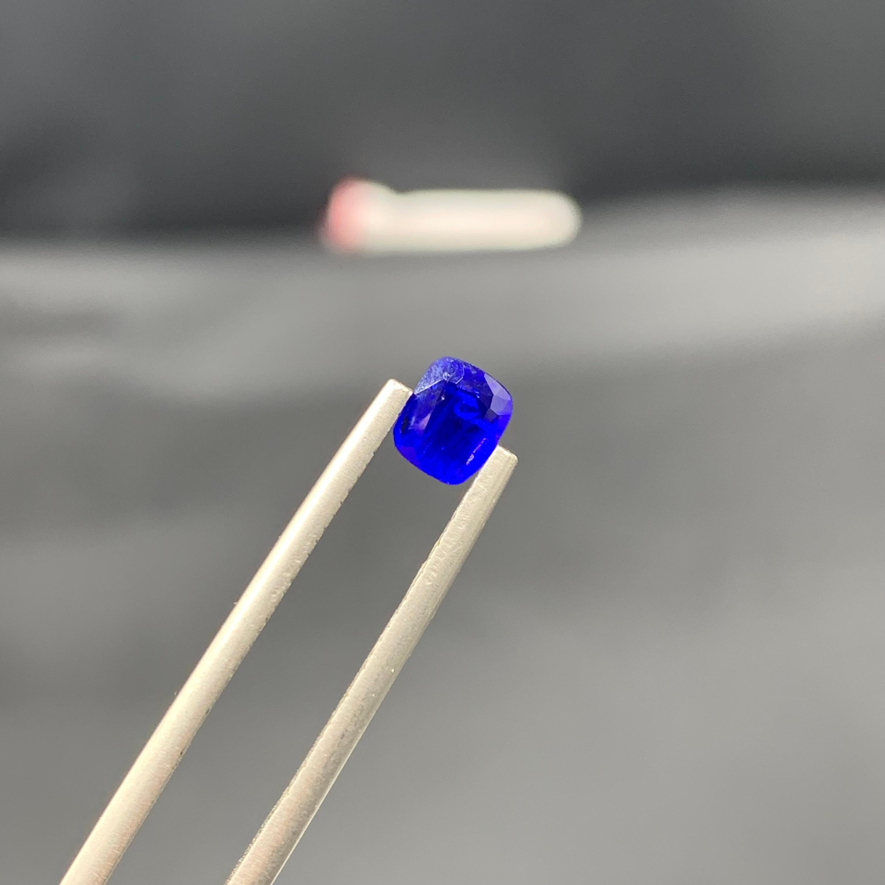 Loose Hauyne / Hauynite 

Weight: 0.55 Carats
Dimension: 5.7 x 4.9 x 3.2 Mm
Origin: Badakhshan Afghanistan
Shape: Cushion
Color: Blue
Family: Sodalite
Treatment: Non
Certificate: On Demand
.
.
Hauyne is a rare and striking mineral that belongs to
