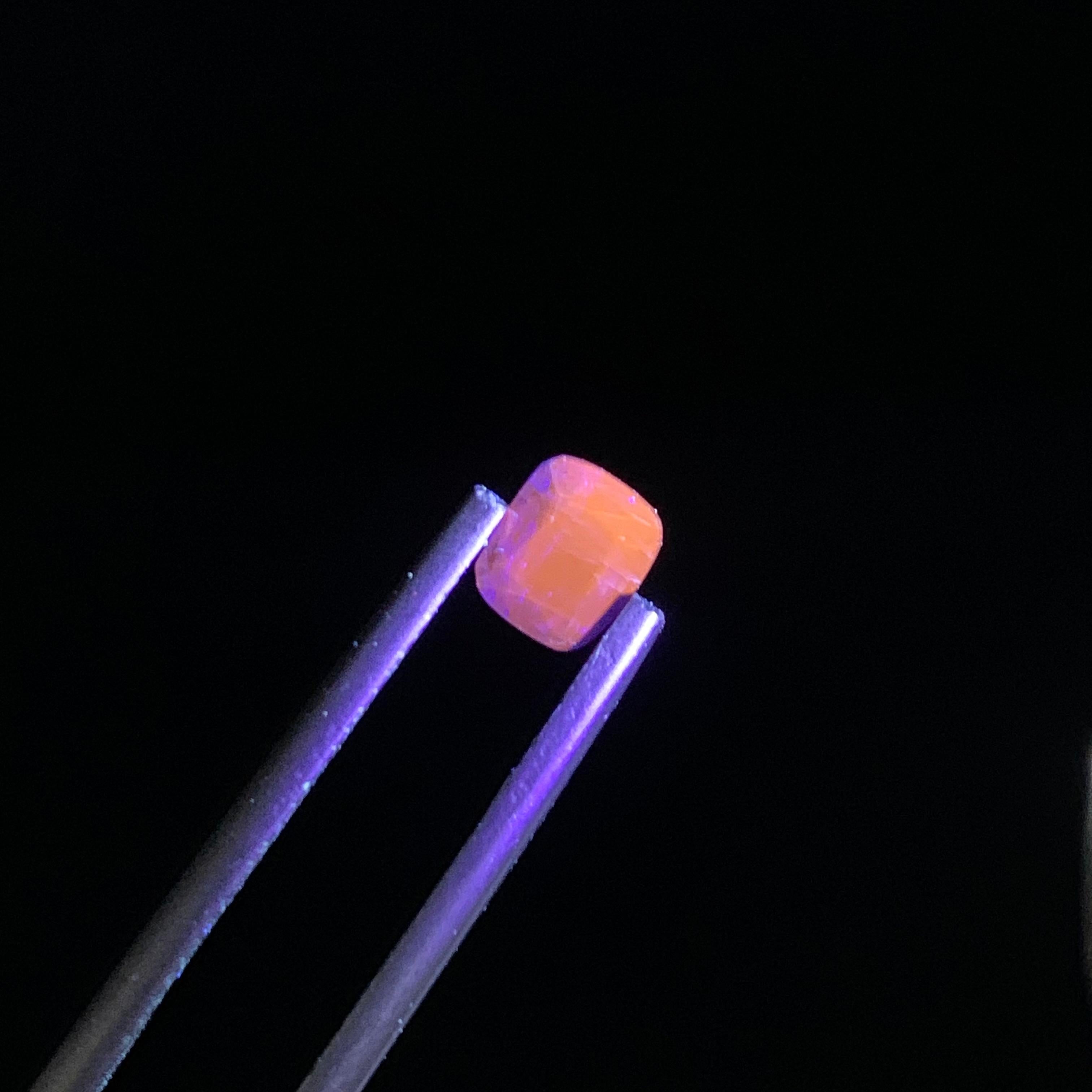 World Rarest 0.55 Carats Natural Loose Blue Haüyne / Haüynite Colour Change Gem For Sale 1