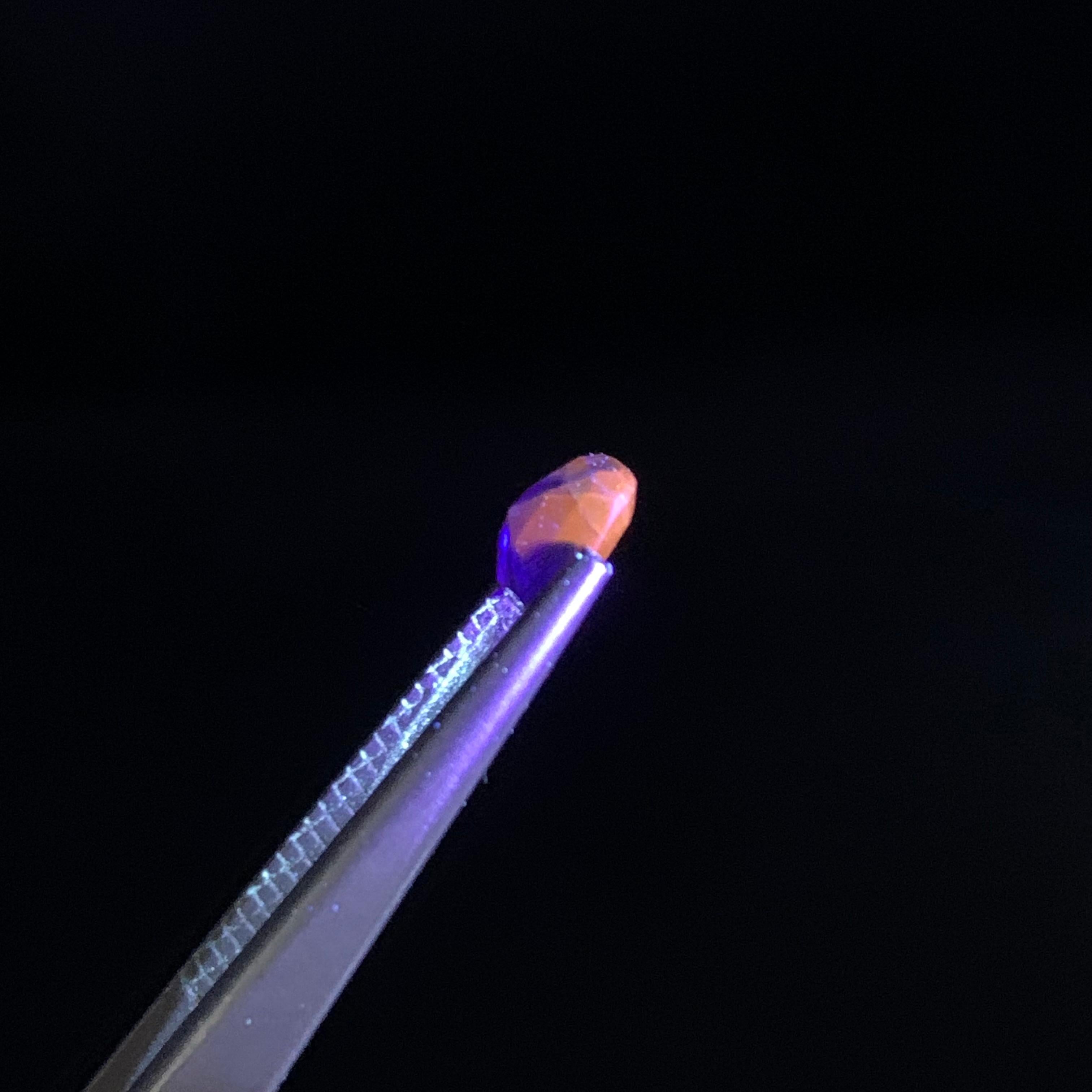 World Rarest 0.55 Carats Natural Loose Blue Haüyne / Haüynite Colour Change Gem For Sale 2